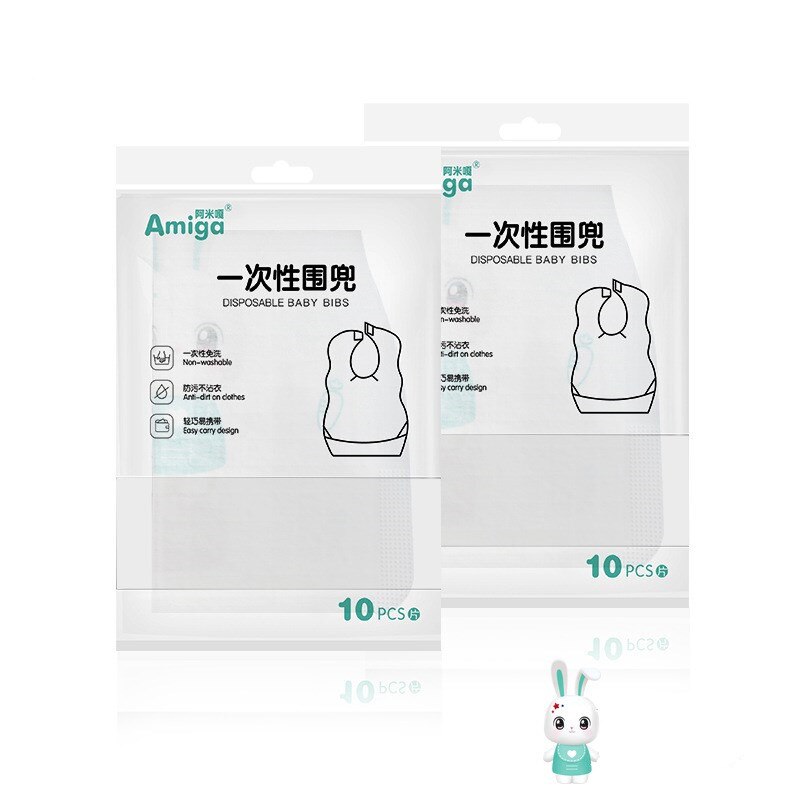 Thick Disposable Baby Bibs (20 pcs)